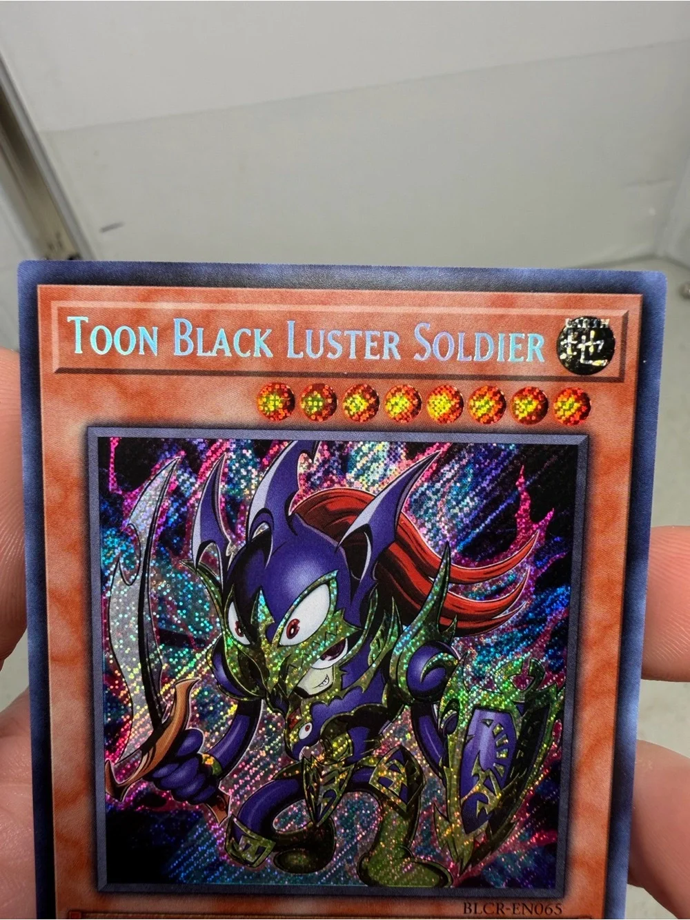 Toon Black Luster Soldier Yu-Gi-Oh BLCR-EN065